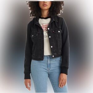 Levi's Black Denim Jacket NWT